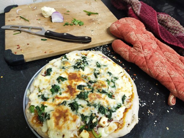 自制蔬菜披萨图片下载