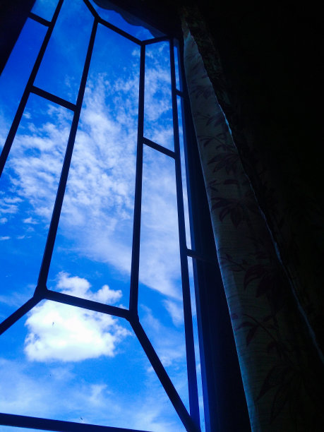 蓝色的天空图片下载