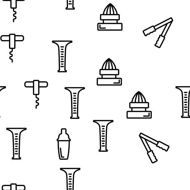 调酒设备无缝模式图片下载