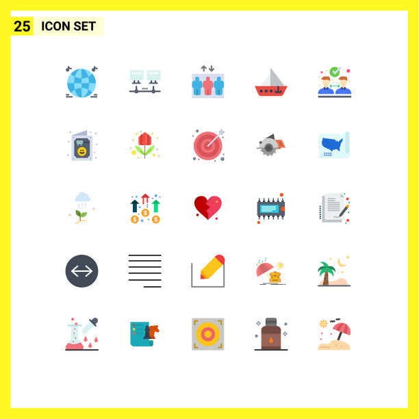 现代设25平色和符号等图片下载