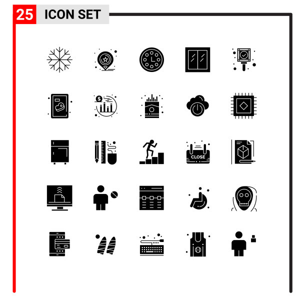 实字形包25个通用符号ok图片下载