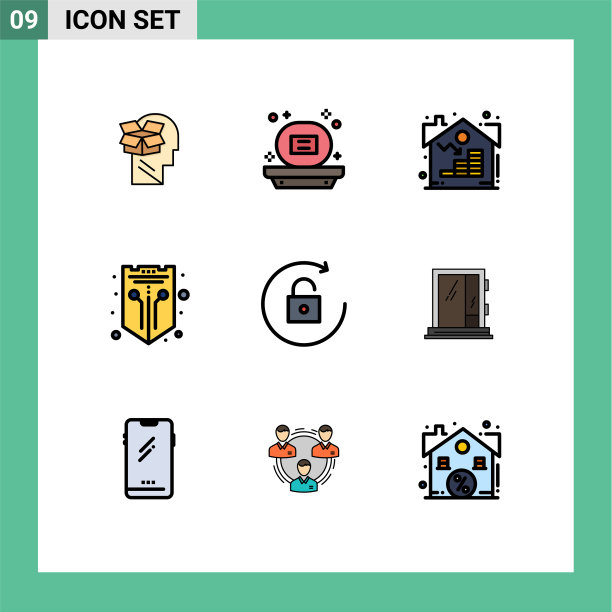 9 .通用填充线平色标志符号图片下载