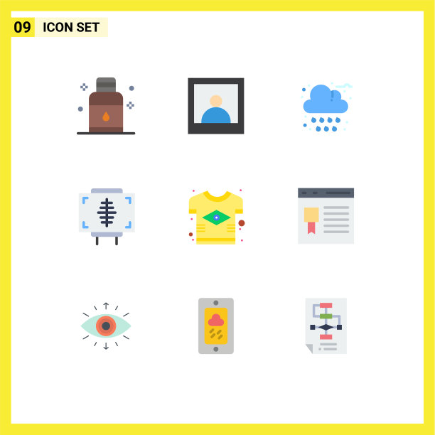 9 .主题平色和可编辑的符号图片下载