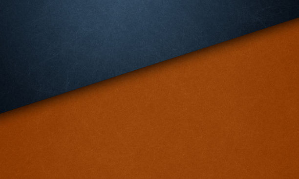 抽象的蓝色和橙色Grunge背景图片下载