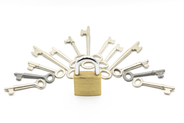 锁和关键数据安全概念图片下载