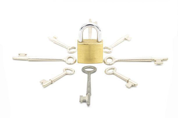 锁和关键数据安全概念图片下载