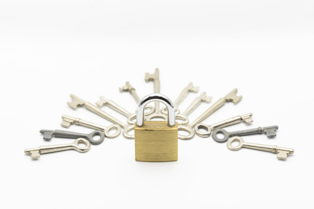 锁和关键数据安全概念图片下载