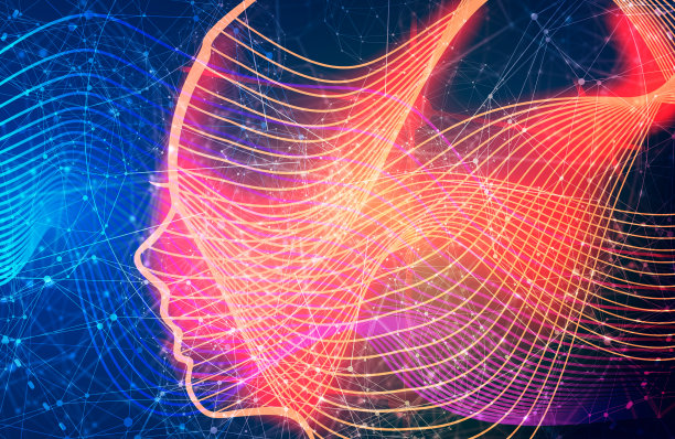 一个女性头部的剪影。图片下载