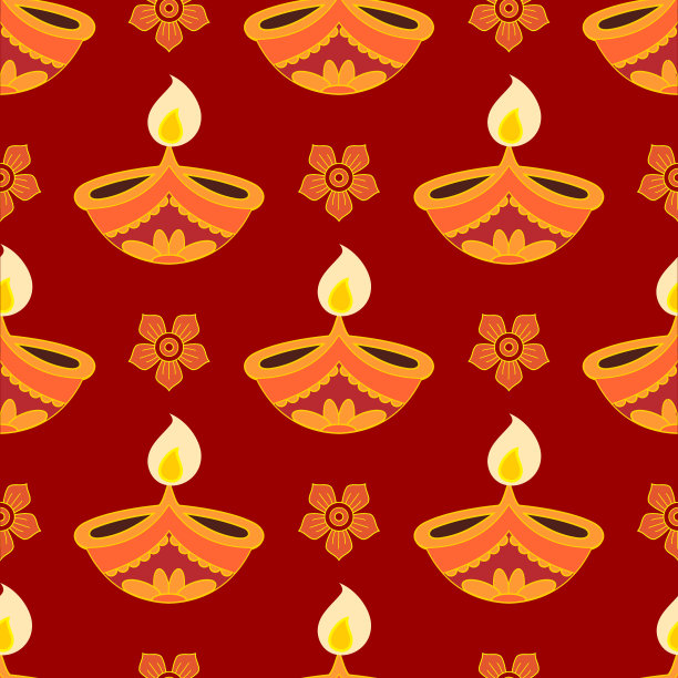 排灯节节日模式图片下载