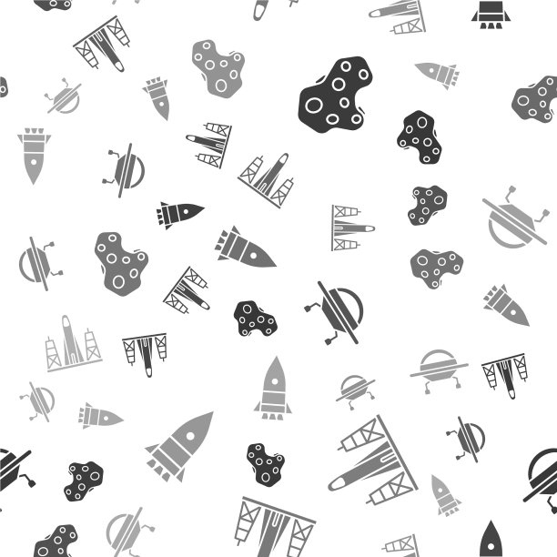 从太空港发射小行星火箭图片下载