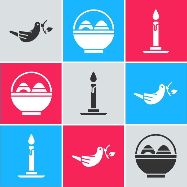 用橄榄枝篮子放和平鸽图片下载