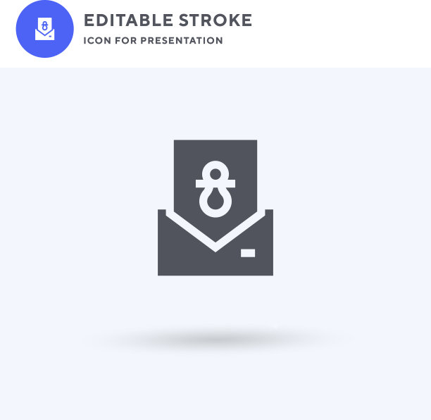 淋浴图标填充平面标志固体图片下载