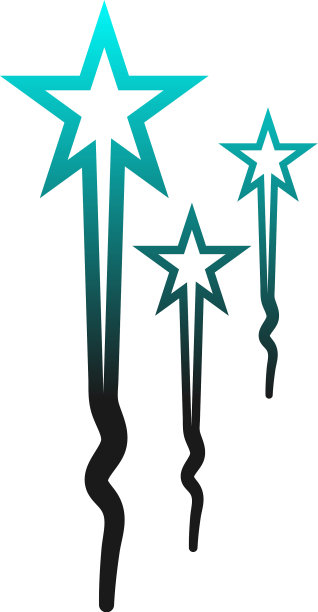 星形标志模板图标图片下载