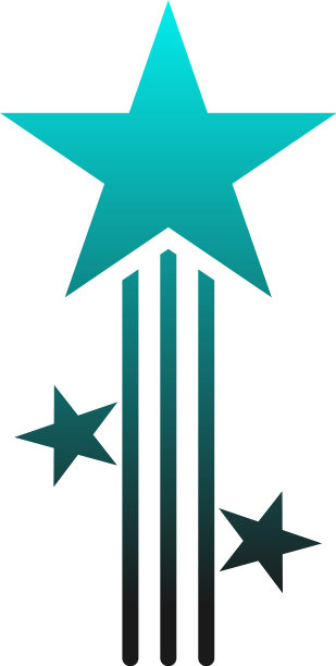 星形标志模板图标图片下载