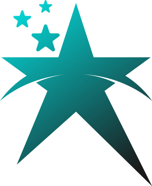 星形标志模板图标图片下载