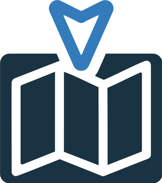 GPS导航导航图标设计图片下载