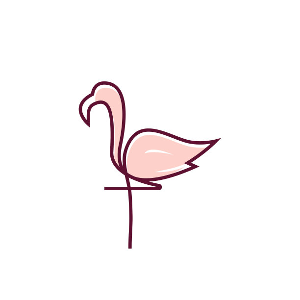 火烈鸟美丽典雅，外形奇特图片下载