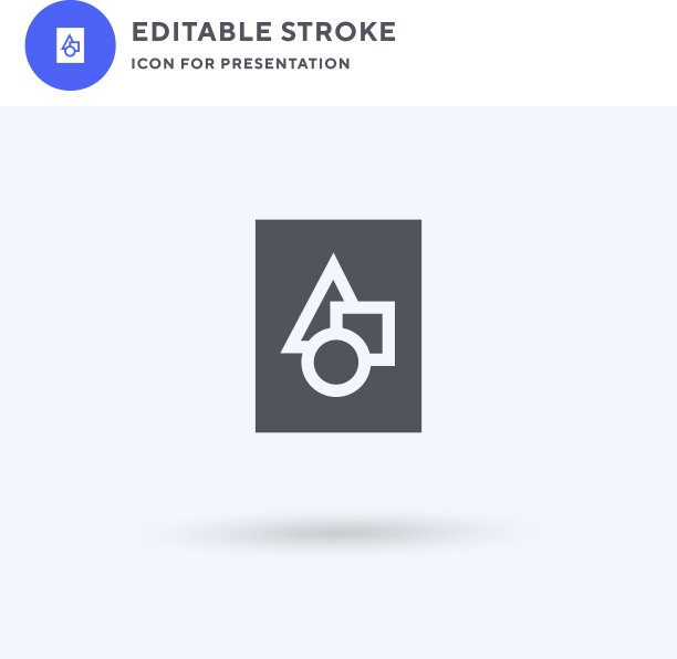 设计图标填充平面标志实心图片下载