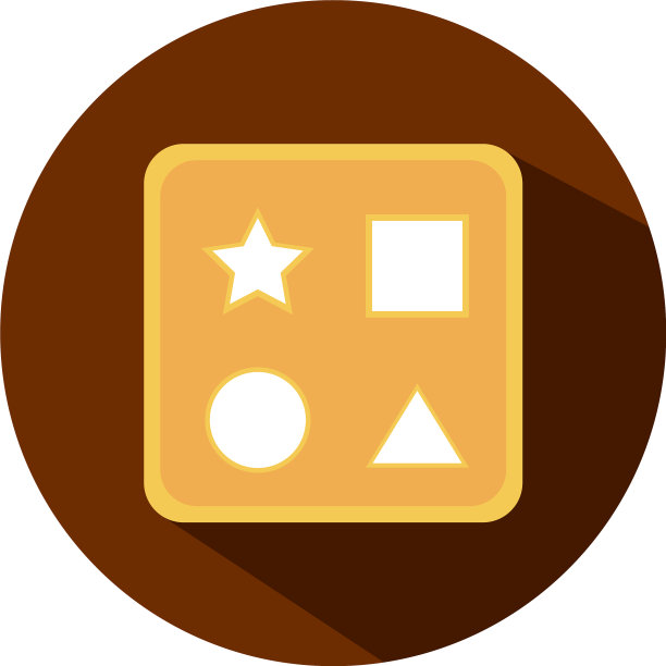 形状拼图板玩具对象的小孩图片下载