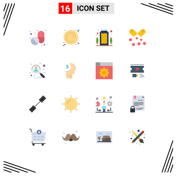 为候选omega设置16个平面颜色图片下载