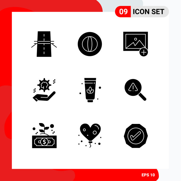 为lotus设置9个现代UI图标符号图片下载