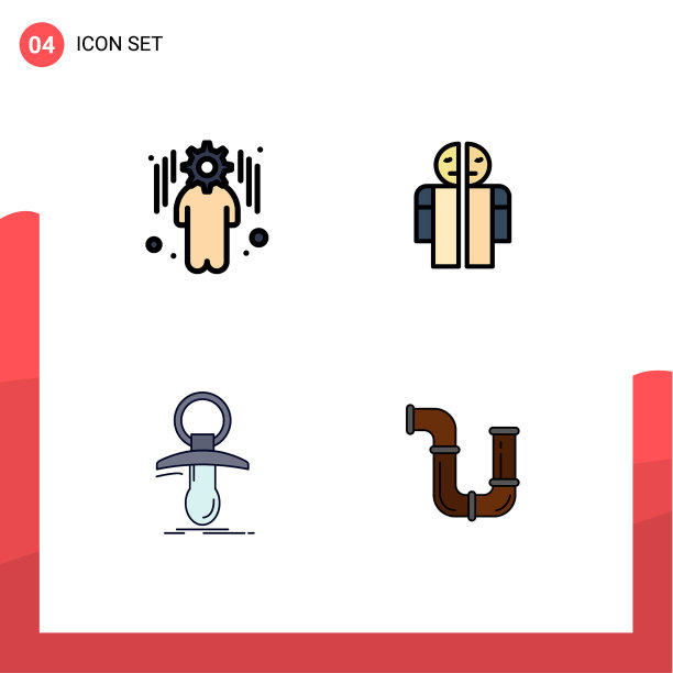 4 .用户界面填充线平色包的图片下载