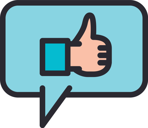 就像手势用手在气泡线和填充图片下载