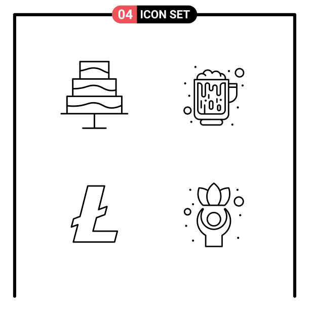 现代集4填充线平色象形文字图片下载