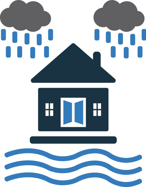 灾洪家居保险图标设计图片下载