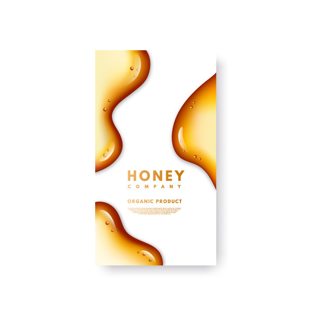 社交媒体故事黄金液体蜂蜜图片下载