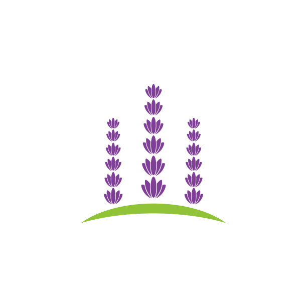 薰衣草花图标图片下载
