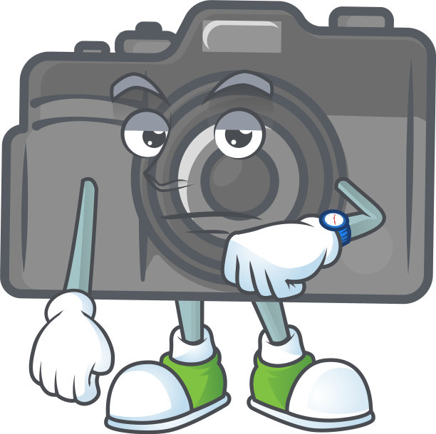 数码相机在等待手势图片下载