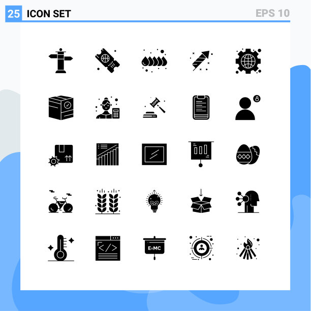 25用户界面实心象形包现代图片下载