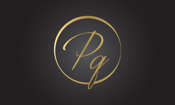 首字母pq标志具有创意现代图片下载