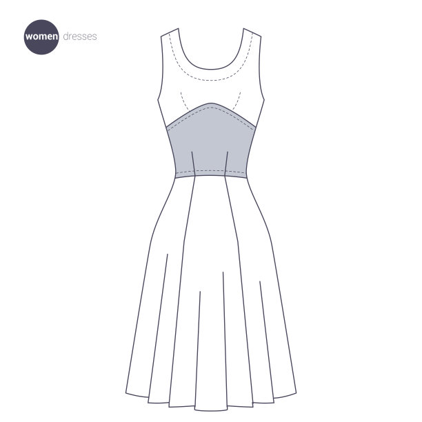 衣服细线款式。图片下载