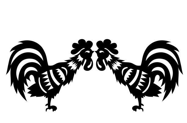 装饰性的公鸡照片图片下载