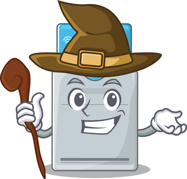 卡通吉祥物风格的门牌装扮图片下载