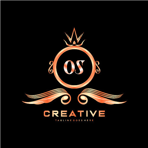 OS初始标志与彩色圆模板图片下载