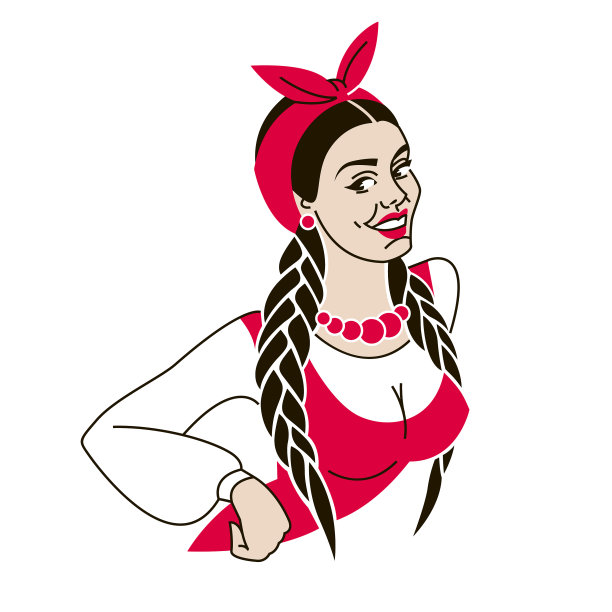 年轻的家庭主妇，乌克兰人图片下载