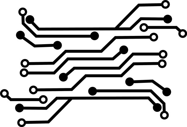 电路标识模板图片下载