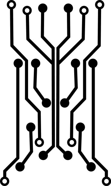 电路标识模板图片下载