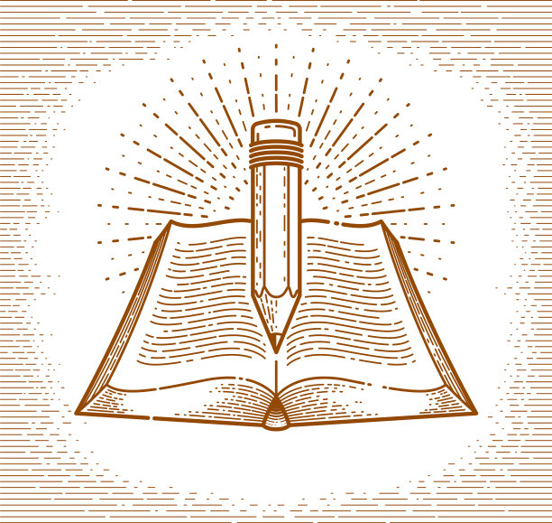 旧书和铅笔教育或科学图片下载