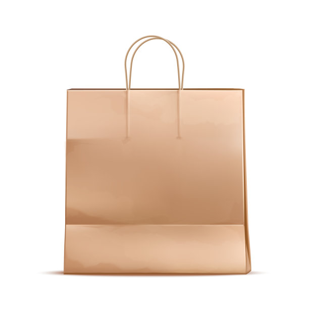 现实的纸袋模拟图片下载