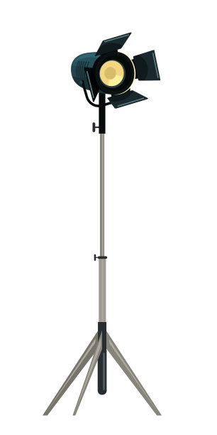 三脚架上的软箱图片下载