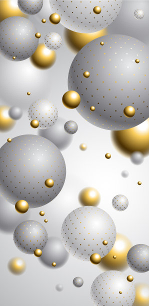 抽象的球体背景构成电话图片下载