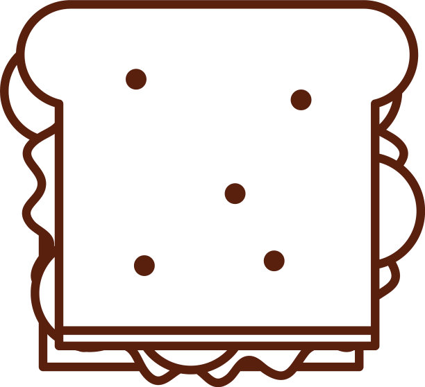 快餐三明治午餐和菜单美味的一餐图片下载