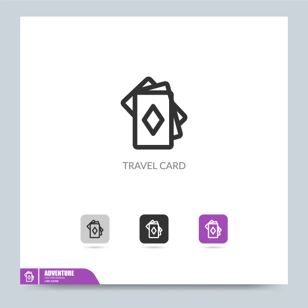 现代露营标志标志图形设计图片下载