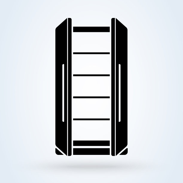 冰箱简约现代的图标设计图片下载