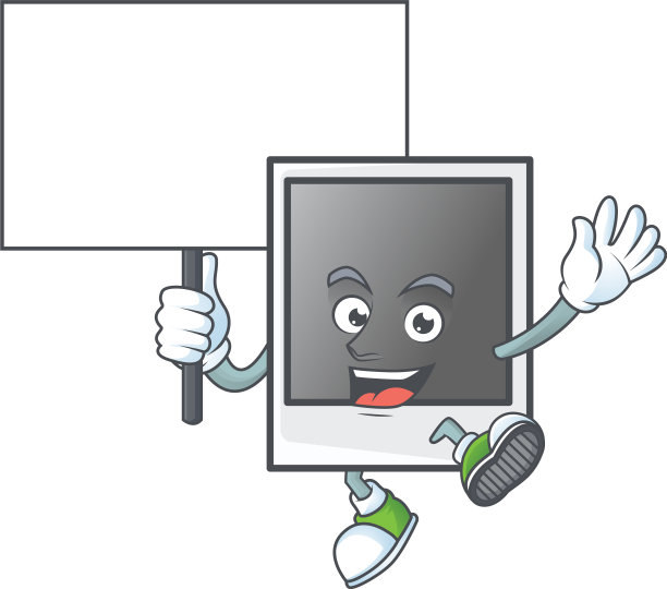 带板的空照片宝丽来相框图片下载