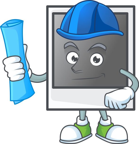 空的宝丽来相框有蓝图图片下载